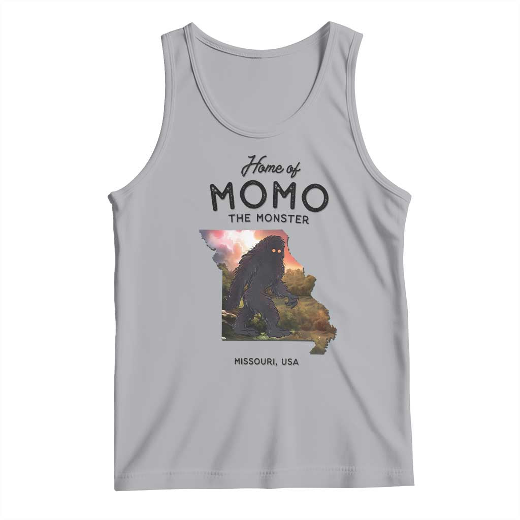 Momo The Monster Folklore Tank Top Louisiana Missouri Cryptid Lover Gift TS12 Athletic Heather Print Your Wear