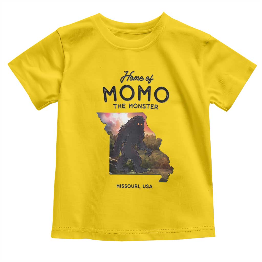 Momo The Monster Folklore Toddler T Shirt Louisiana Missouri Cryptid Lover Gift TS12 Daisy Print Your Wear