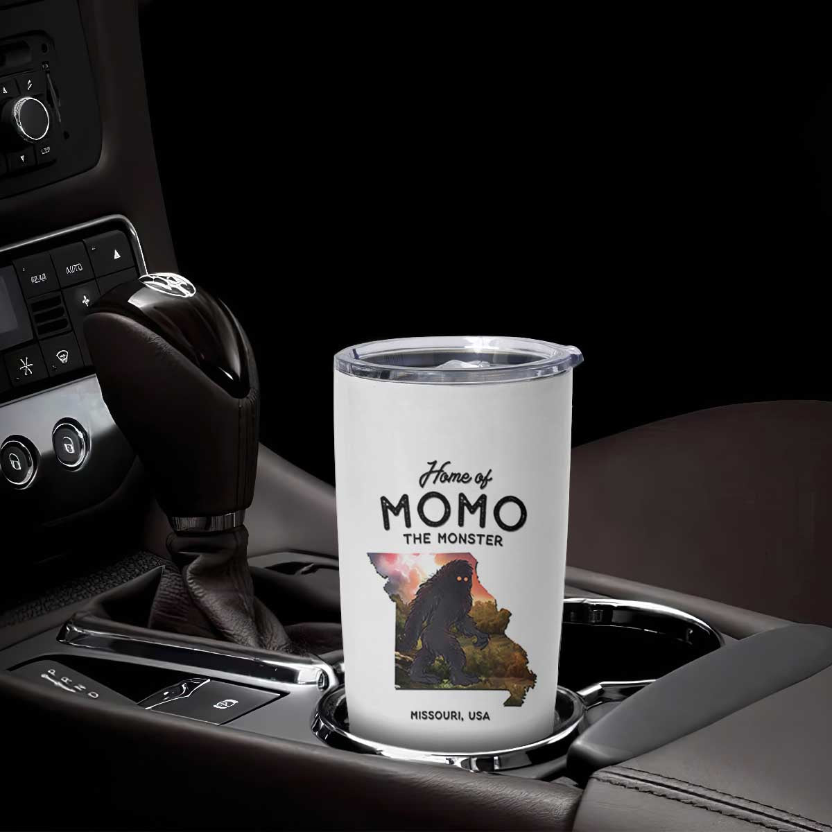 Momo The Monster Folklore Tumbler Cup Louisiana Missouri Cryptid Lover Gift TS12 Print Your Wear