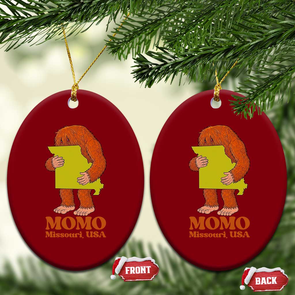 Missouri Cryptid Local Legend Ceramic Ornament Momo The Monster Lover Graphic TS12 Print Your Wear