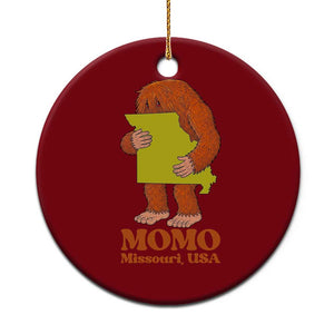 Missouri Cryptid Local Legend Ceramic Ornament Momo The Monster Lover Graphic TS12 1pc Red Print Your Wear
