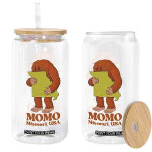 Missouri Cryptid Local Legend Glass Can Momo The Monster Lover Graphic TS12 Print Your Wear