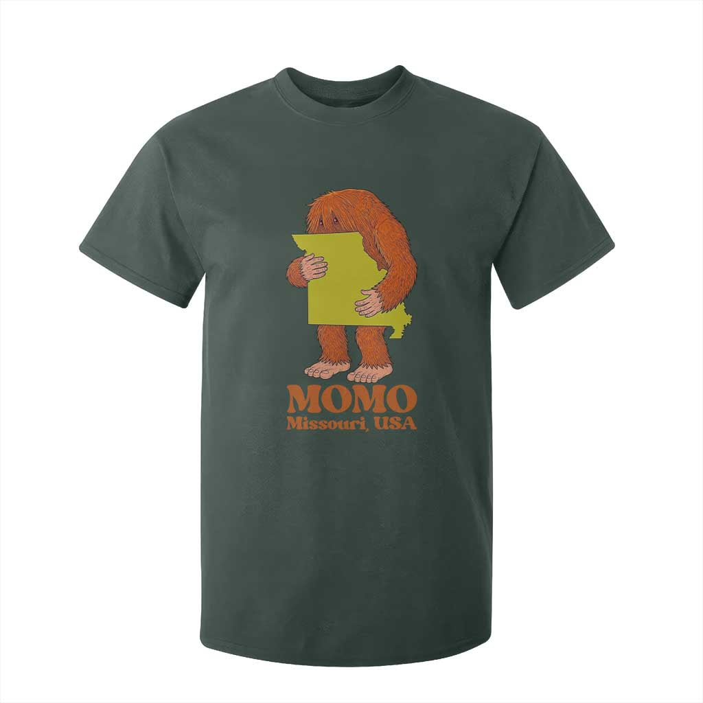 Missouri Cryptid Local Legend T Shirt For Kid Momo The Monster Lover Graphic TS12 Dark Forest Green Print Your Wear
