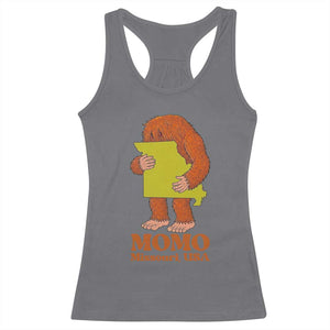 Missouri Cryptid Local Legend Racerback Tank Top Momo The Monster Lover Graphic TS12 Charcoal Print Your Wear
