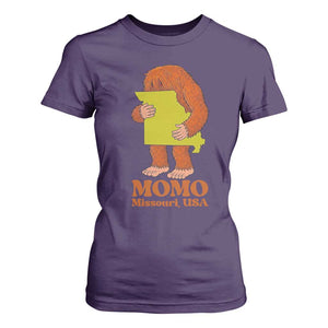 Missouri Cryptid Local Legend T Shirt For Women Momo The Monster Lover Graphic TS12 Purple Print Your Wear