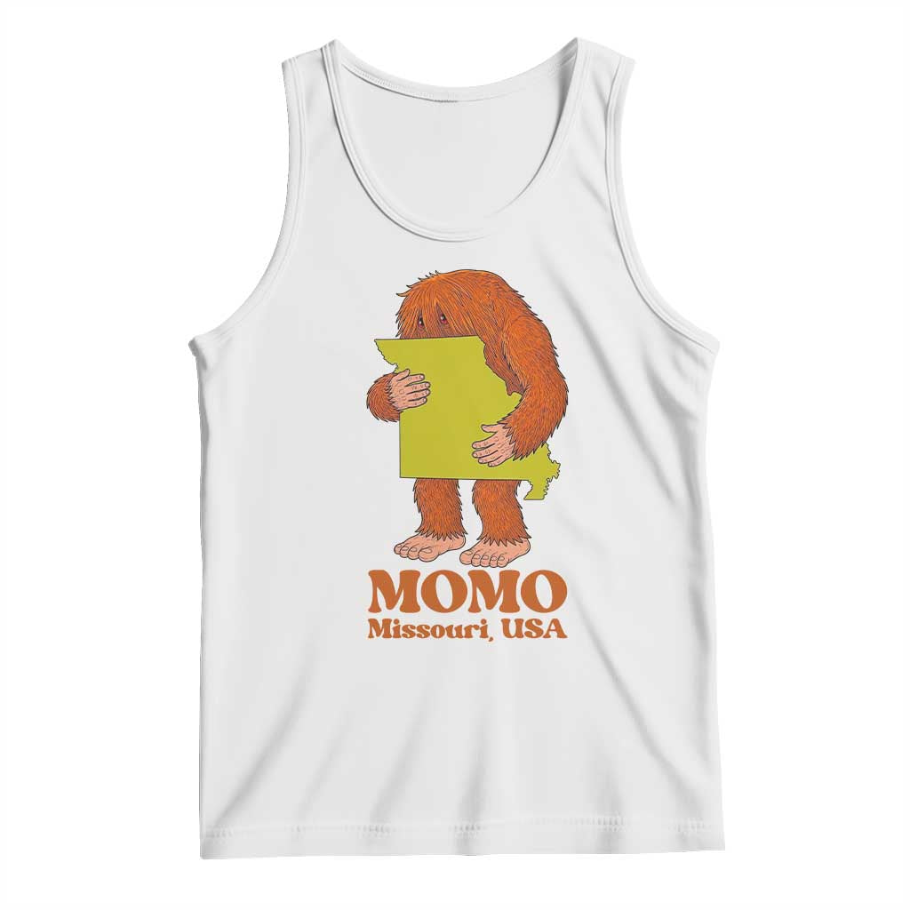 Missouri Cryptid Local Legend Tank Top Momo The Monster Lover Graphic TS12 White Print Your Wear