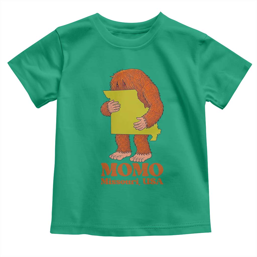 Missouri Cryptid Local Legend Toddler T Shirt Momo The Monster Lover Graphic TS12 Irish Green Print Your Wear