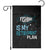 Fishing Is My Retirement Plan Garden Flag Perfect For Retirees And Fishing Lovers TS12 Black Print Your Wear