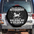 Dog Lover Spare Tire Cover I Plan On Walking My Golden Retriever Retirement TS12 No hole Black Print Your Wear