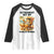 Funny Retirement Cat Raglan Shirt Retired Not My Problem Anymore Chill Beach Vibes TS12 White Black Print Your Wear