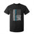 Funny Retired Police Officer T Shirt For Kid Patriotic Flag With Handcuffs TS12 Black Print Your Wear
