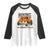 Hiking Is My Retirement Plan Raglan Shirt Outdoor Vintage Mountain Scene TS12 White Black Print Your Wear
