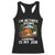 I Am Retired Going Camping Is My Job Racerback Tank Top Funny Retirement Gift TS12 Black Print Your Wear
