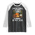 I Am Retired Going Camping Is My Job Raglan Shirt Funny Retirement Gift TS12 Black White Print Your Wear