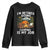 I Am Retired Going Camping Is My Job Youth Sweatshirt Funny Retirement Gift TS12 Black Print Your Wear