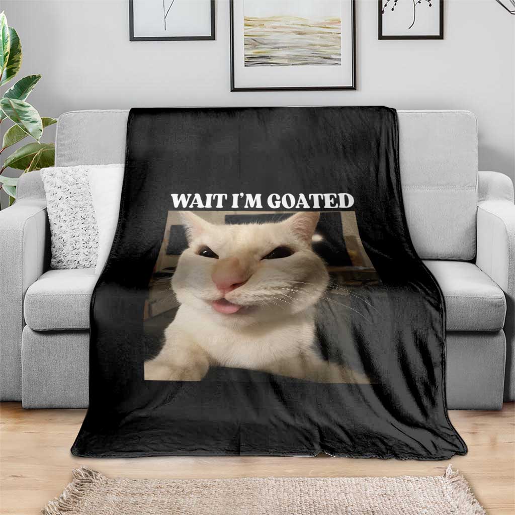Funny Cat Meme Lover Throw Blanket TS12 Print Your Wear