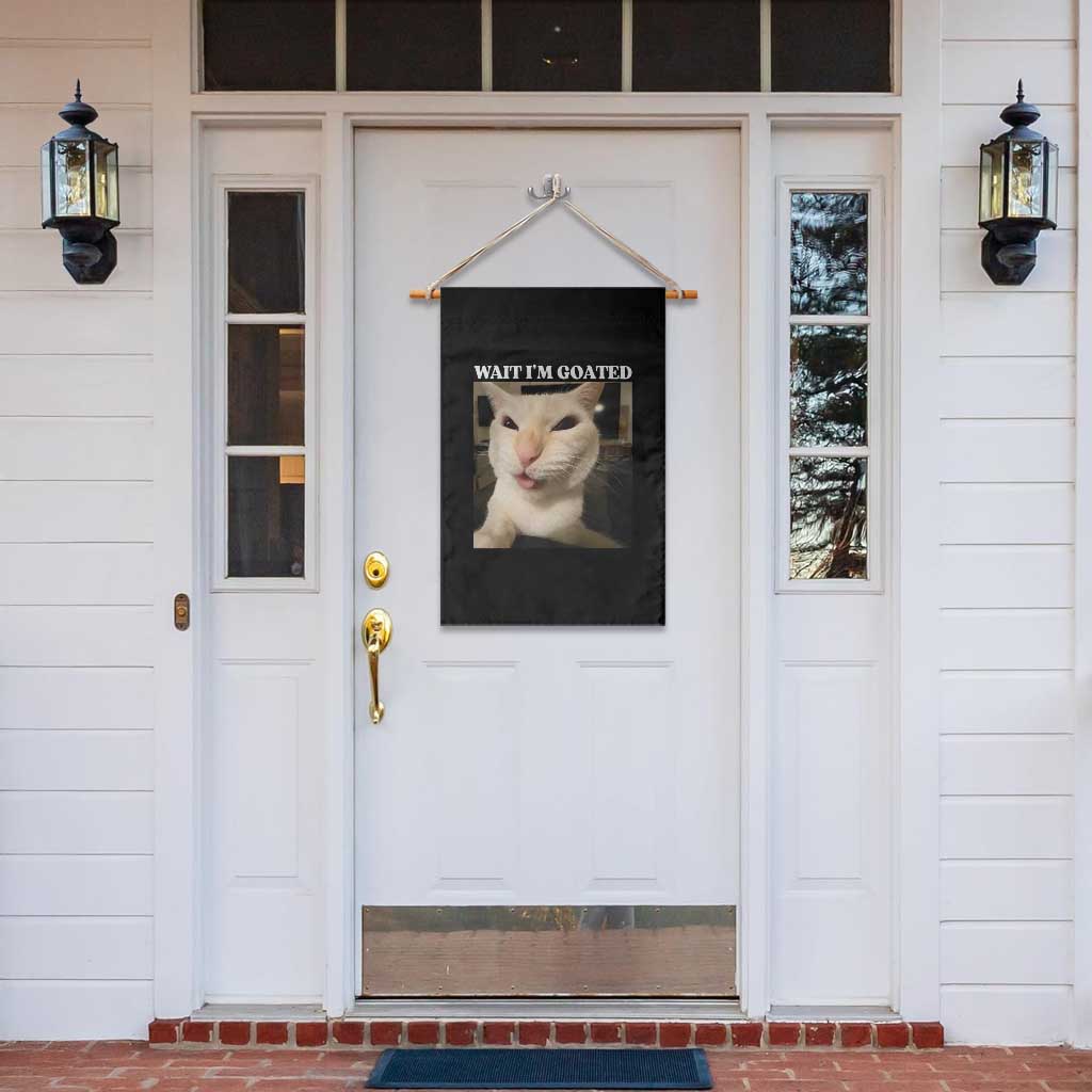 Funny Cat Meme Lover Garden Flag TS12 Print Your Wear