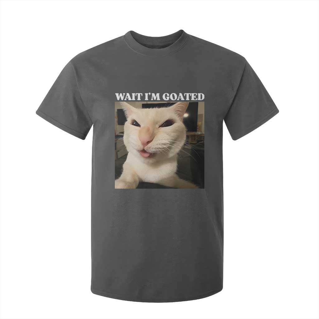 Funny Cat Meme Lover T Shirt For Kid TS12 Dark Heather Print Your Wear