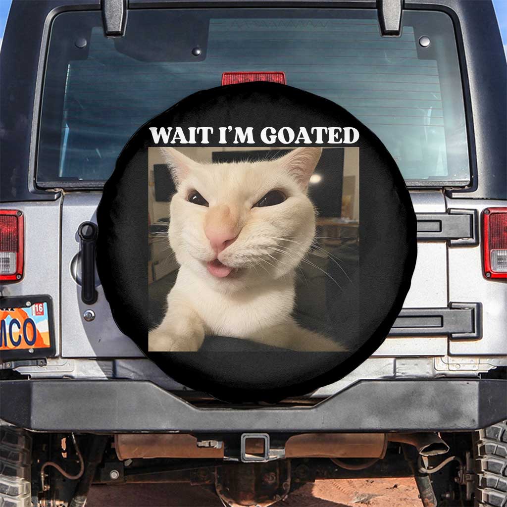 Funny Cat Meme Lover Spare Tire Cover TS12 No hole Black Print Your Wear