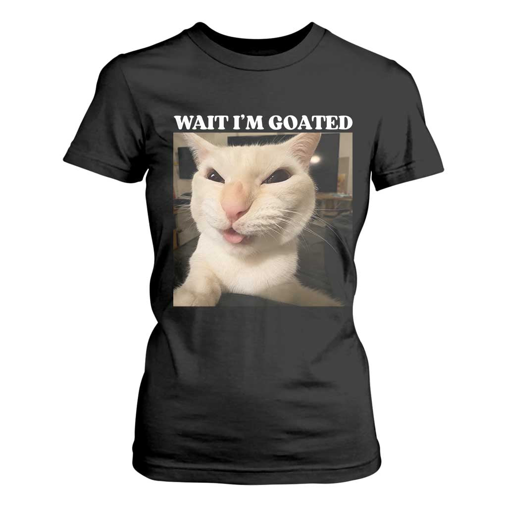 Funny Cat Meme Lover T Shirt For Women TS12 Black Print Your Wear