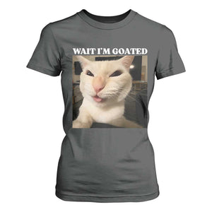 Funny Cat Meme Lover T Shirt For Women TS12 Dark Heather Print Your Wear