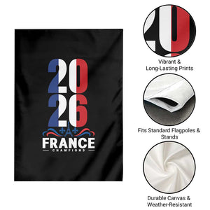 Vintage France Soccer Fan Garden Flag French Football Pride 2026 TS12 Print Your Wear