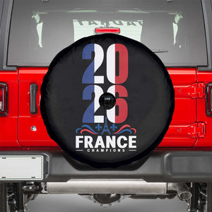 Vintage France Soccer Fan Spare Tire Cover French Football Pride 2026 TS12 Black Print Your Wear