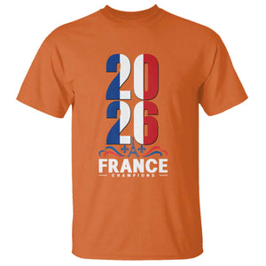 Vintage France Soccer Fan T Shirt French Football Pride 2026 TS12 Orange Print Your Wear