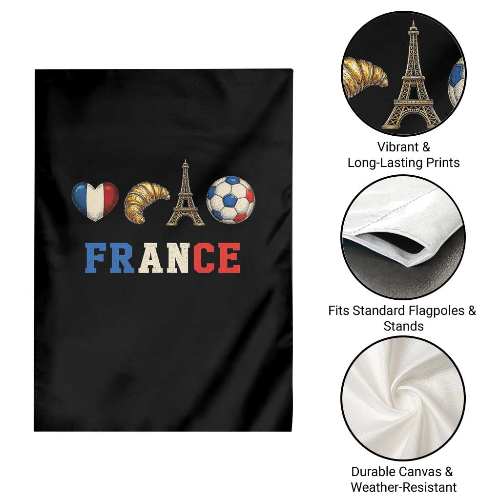 French Football Fan Garden Flag France Soccer Game Day Gift TS12 Print Your Wear