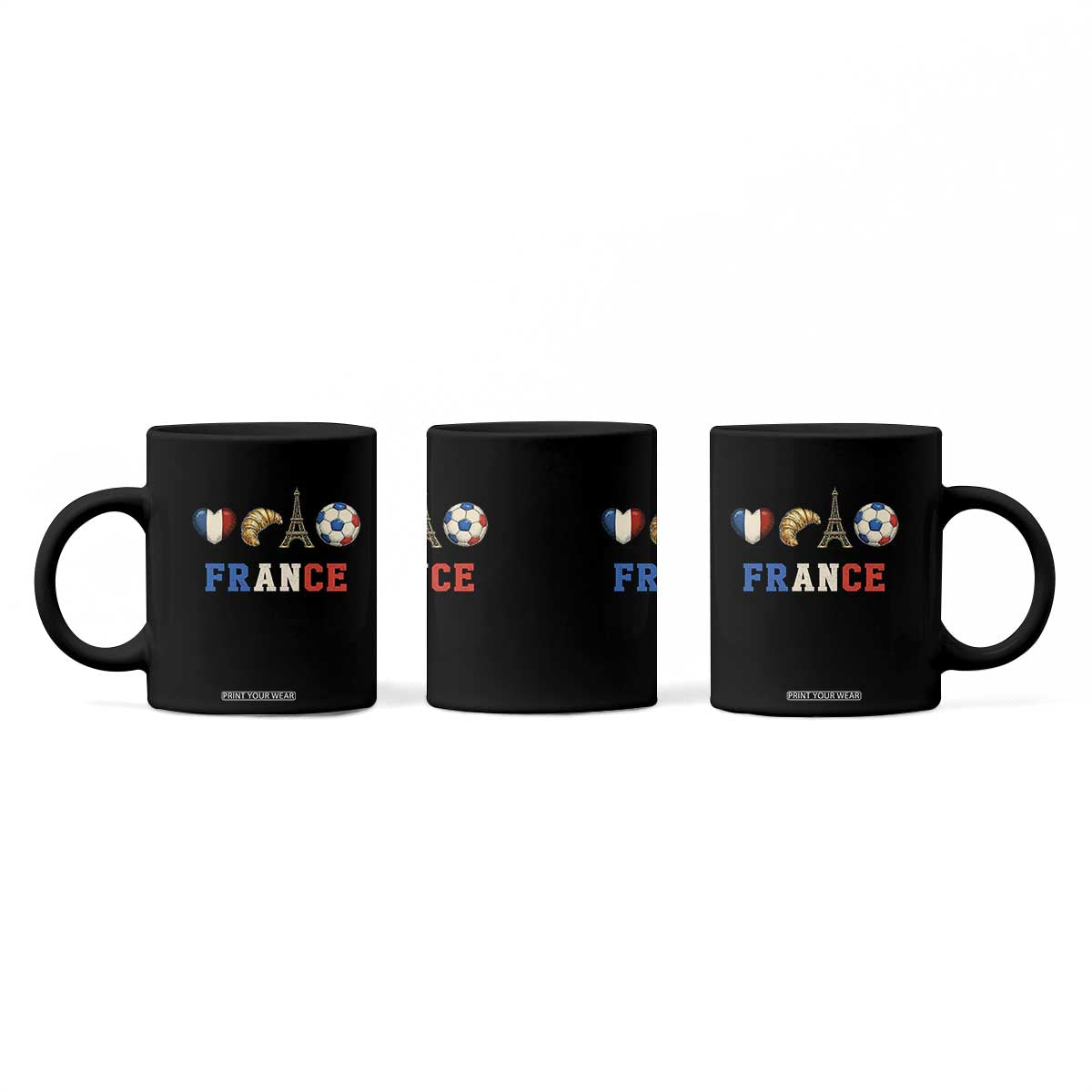 French Football Fan Coffee Mug France Soccer Game Day Gift TS12 Print Your Wear