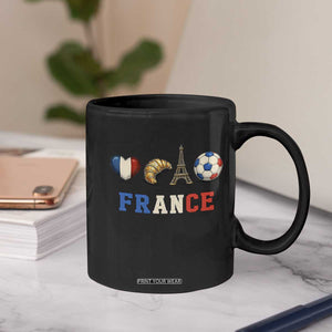 French Football Fan Coffee Mug France Soccer Game Day Gift TS12 Print Your Wear