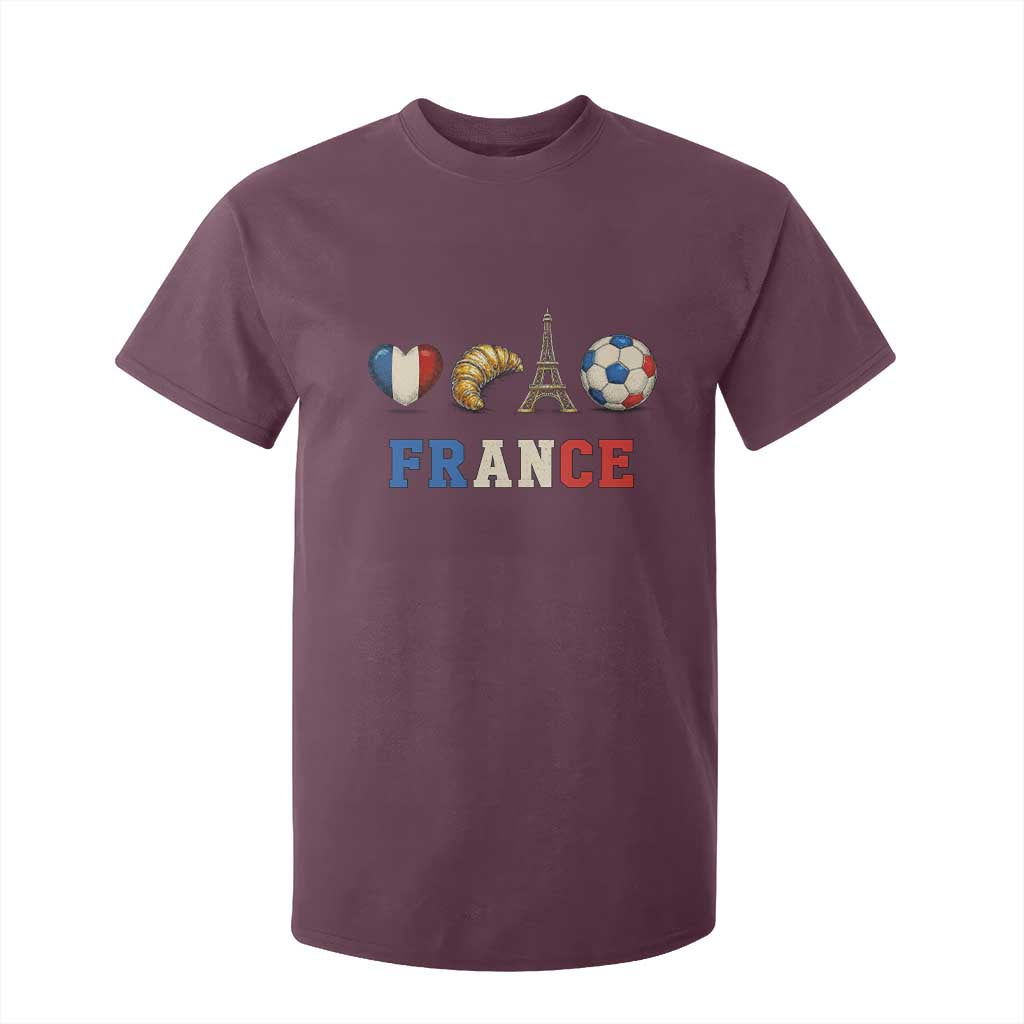 French Football Fan T Shirt For Kid France Soccer Game Day Gift TS12 Print Your Wear