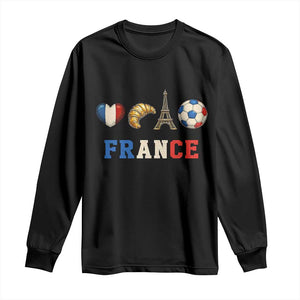 French Football Fan Long Sleeve Shirt France Soccer Game Day Gift TS12 Black Print Your Wear