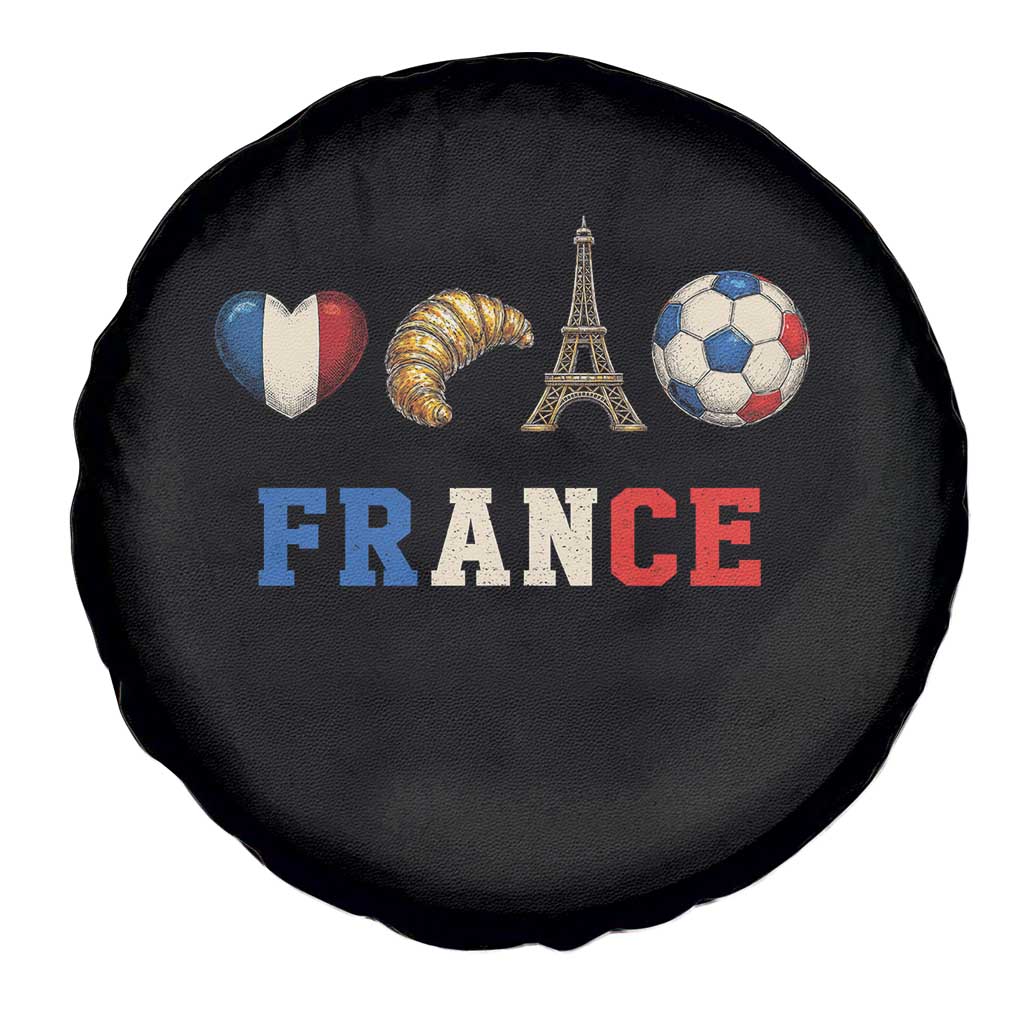 French Football Fan Spare Tire Cover France Soccer Game Day Gift TS12 Print Your Wear
