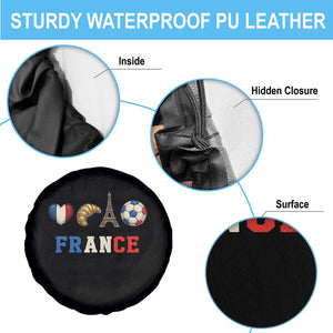 French Football Fan Spare Tire Cover France Soccer Game Day Gift TS12 Print Your Wear