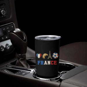French Football Fan Tumbler Cup France Soccer Game Day Gift TS12 Print Your Wear