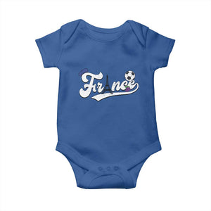 France Soccer Supporter Baby Onesie Game Day French Football Gift TS12 Royal Blue Print Your Wear