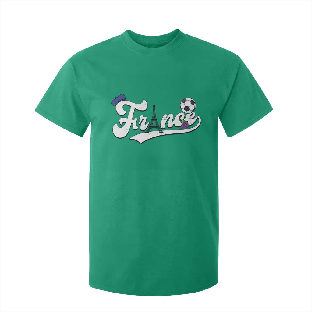 France Soccer Supporter T Shirt For Kid Game Day French Football Gift TS12 Irish Green Print Your Wear