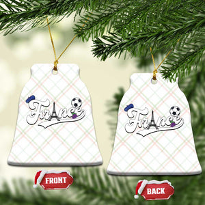 France Soccer Supporter Ceramic Ornament Game Day French Football Gift TS12 Print Your Wear