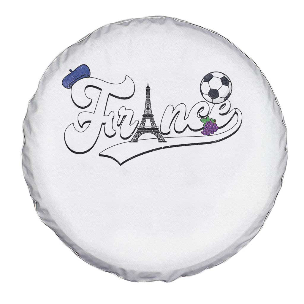 France Soccer Supporter Spare Tire Cover Game Day French Football Gift TS12 Print Your Wear