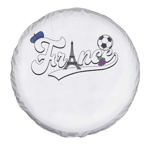 France Soccer Supporter Spare Tire Cover Game Day French Football Gift TS12 Print Your Wear