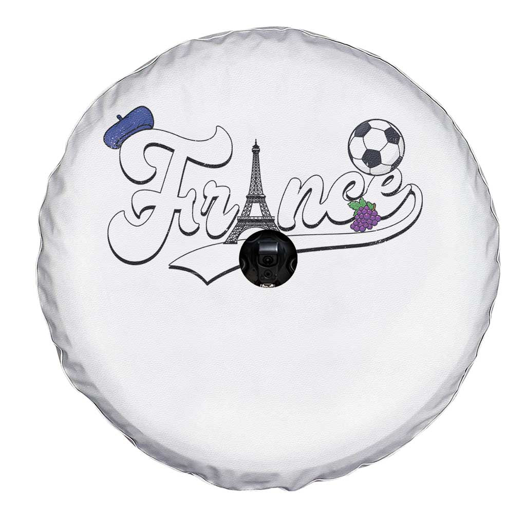 France Soccer Supporter Spare Tire Cover Game Day French Football Gift TS12 Print Your Wear