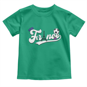France Soccer Supporter Toddler T Shirt Game Day French Football Gift TS12 Irish Green Print Your Wear