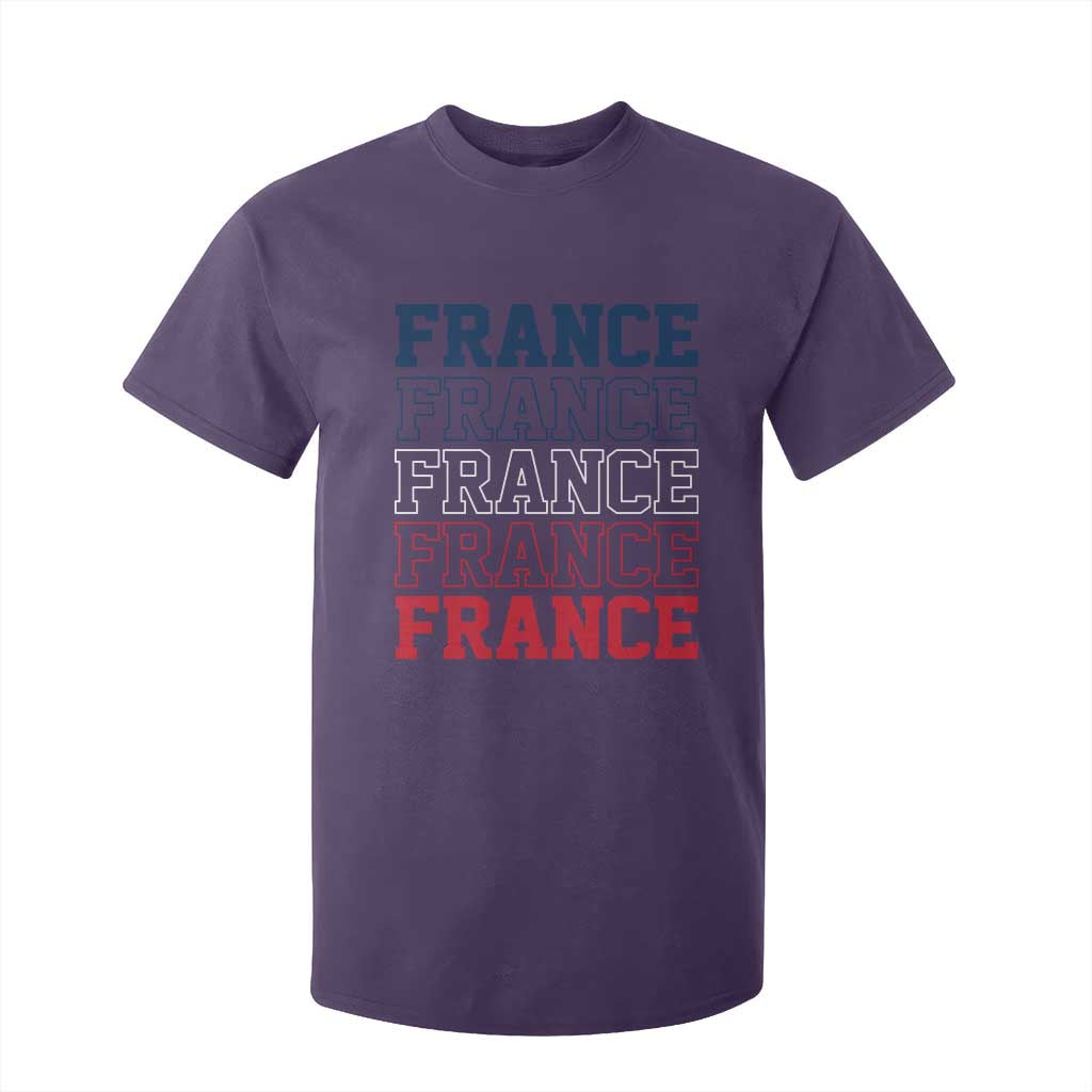 France Pride French Flag Patriotic Supporter T Shirt For Kid TS12 Print Your Wear