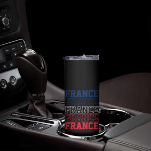 France Pride French Flag Patriotic Supporter Skinny Tumbler TS12 Print Your Wear