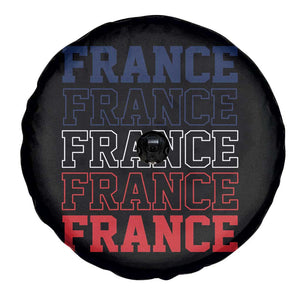 France Pride French Flag Patriotic Supporter Spare Tire Cover TS12 Print Your Wear