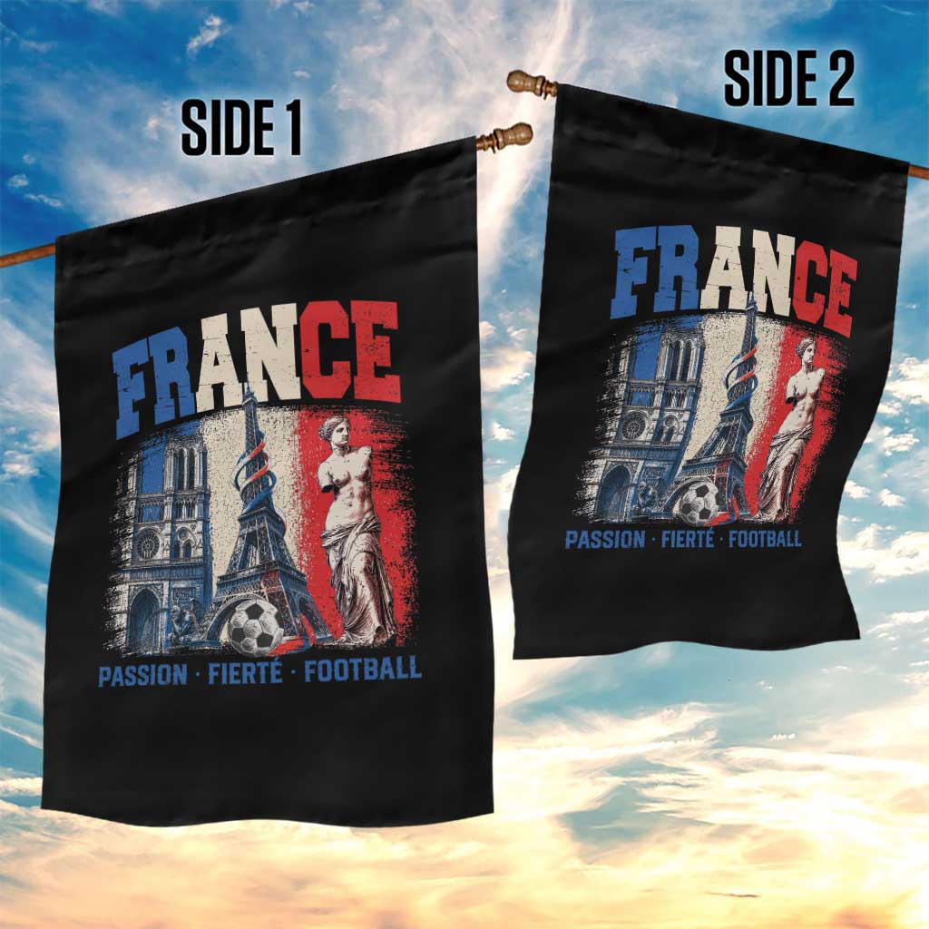 France Soccer Fan Passion Garden Flag Fierté Football French Supporter Gift TS12 Print Your Wear