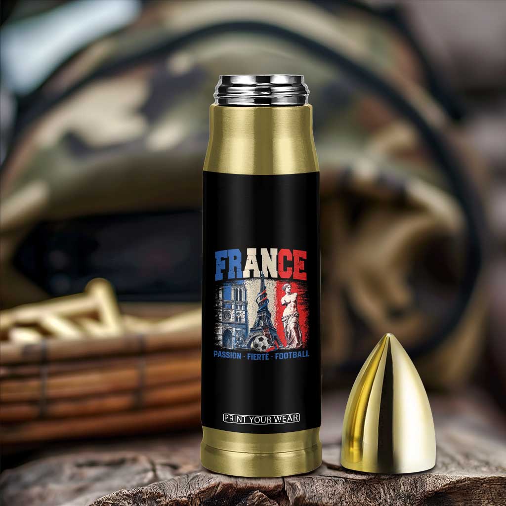 France Soccer Fan Passion Bullet Tumbler Fierté Football French Supporter Gift TS12 Print Your Wear