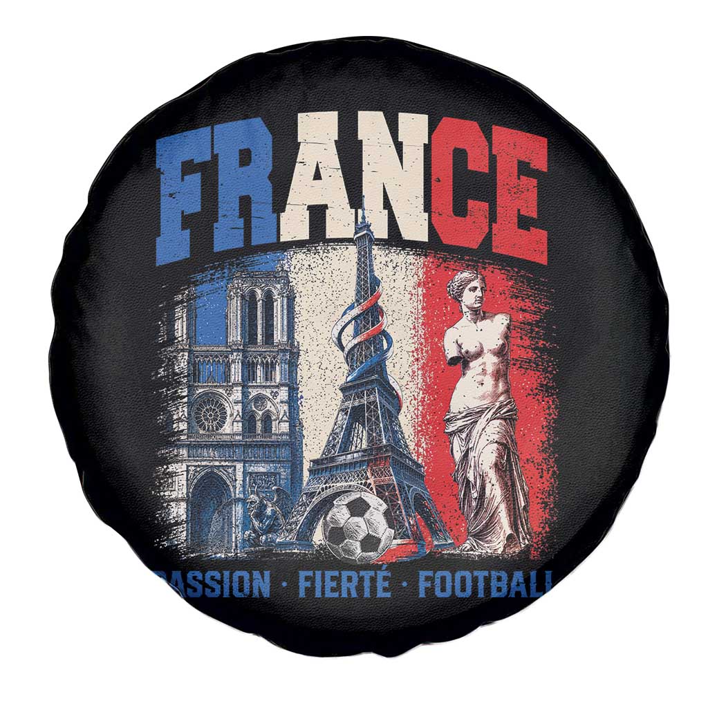 France Soccer Fan Passion Spare Tire Cover Fierté Football French Supporter Gift TS12 Print Your Wear