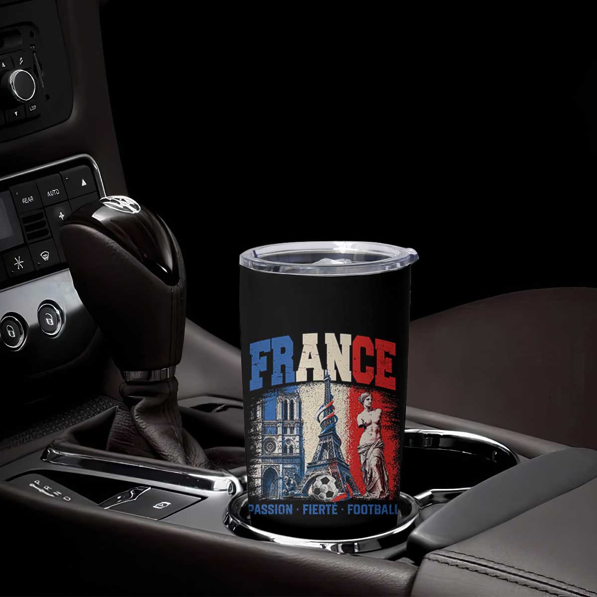 France Soccer Fan Passion Tumbler Cup Fierté Football French Supporter Gift TS12 Print Your Wear